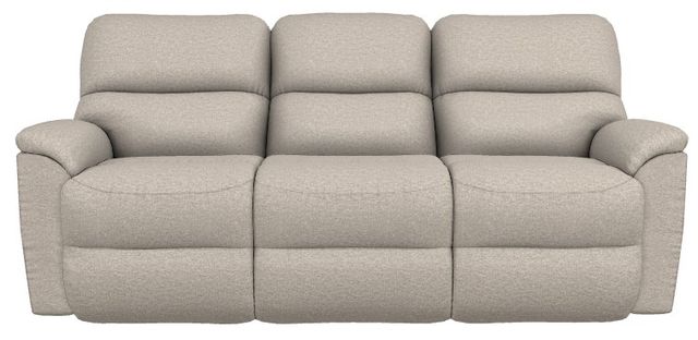 La-Z-Boy® Brooks Muslin Power Reclining Sofa with Headrest and Lumbar-1