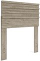 Signature Design by Ashley® Oliah 4-Piece Natural Twin Panel Headboard Bed Set-1