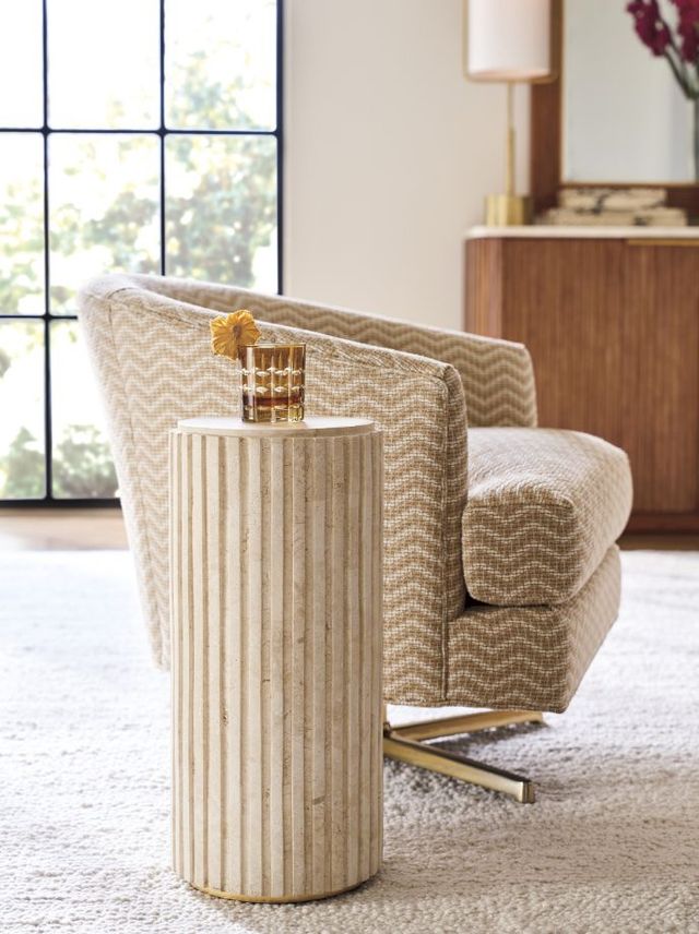 Lexington Home La Costa Culver Beige Chairside Table-3