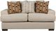 Michael Nicholas Designs Renegade Beige Loveseat-0