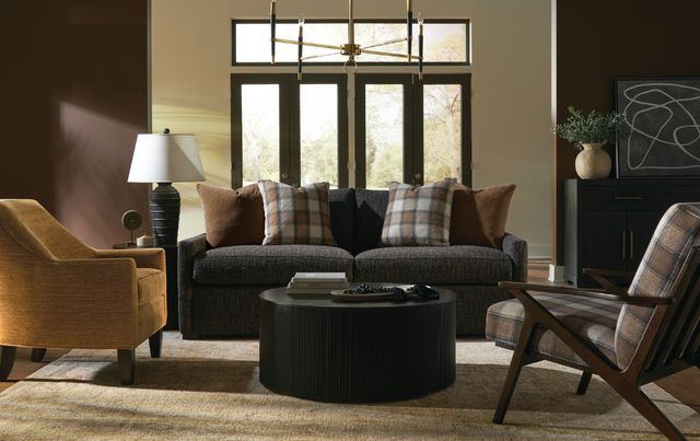 Craftmaster® Customizable Soft Haven Two Cushion Sofa-1