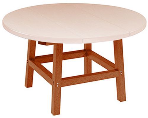 C R Plastic Generation Line Cedar Cocktail Table-0