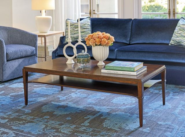 Lexington Home Rendezvous Andora Starburst Brown Cocktail Table-3