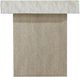 Bernhardt Beauclair Vintage Crema Side Table with Flaxen Base-2