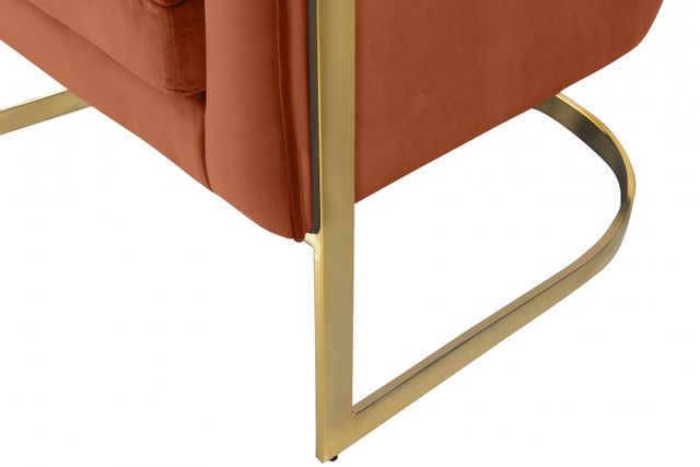 Meridian Furniture Carter Cognac Upholstered  Accent Chair-3