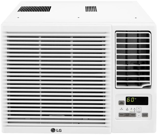 LG 7,500 BTU's White Cooling & Heating Window Air Conditioner-0