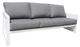 CabanaCoast® Customizable Gramercy Aluminum Outdoor Sofa-0