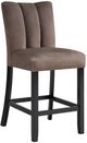 Crown Mark Vega Black/Mocha Counter Dining Side Chair-0