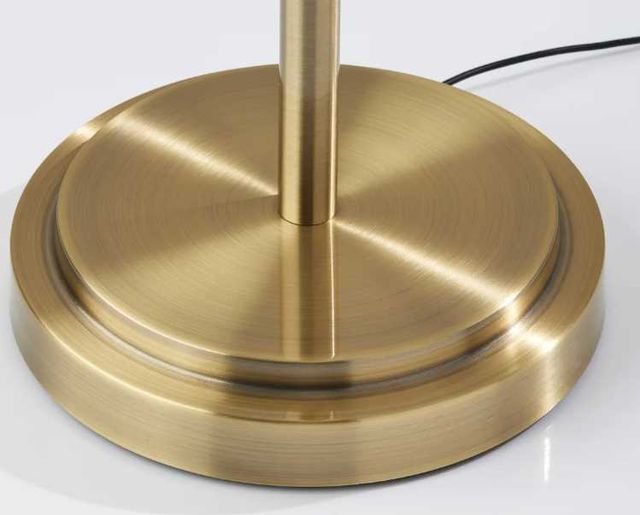 Adesso® Juliana Antique Brass LED Floor Lamp-4