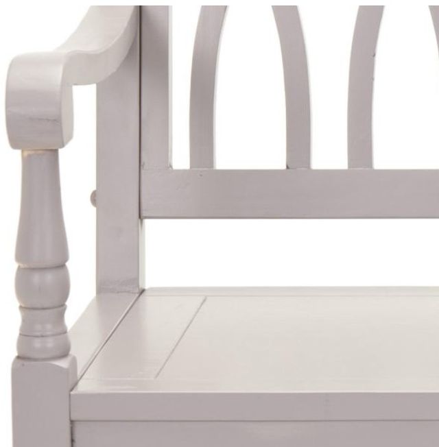 Safavieh Benjamin Quartz Gray Bench-2
