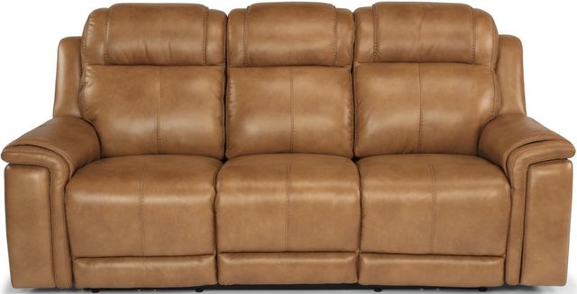 Flexsteel® Kingsley Power Reclining Sofa with Power Headrests and Lumbar-1
