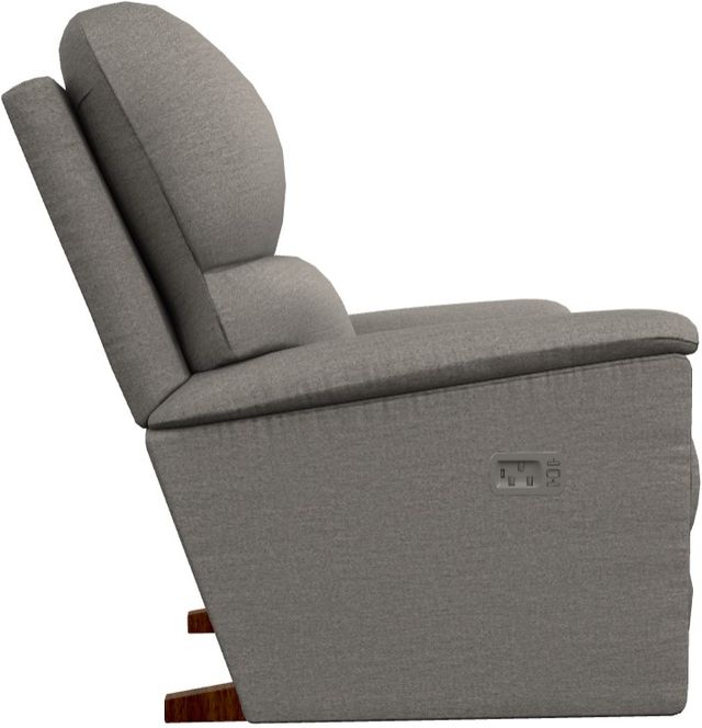 La-Z-Boy® Brooks Stone Power Rocking Recliner with Headrest-2
