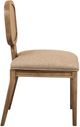 Modus Furniture Carlisle Toffee Crunch Upholstered Dining Side Chair-3