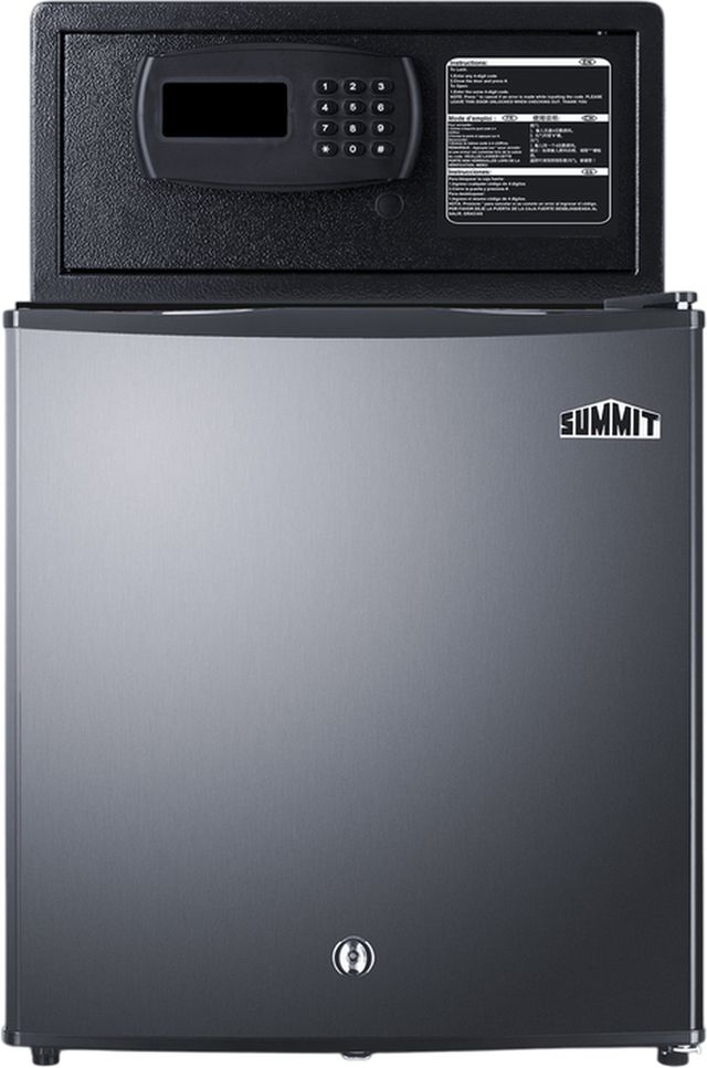 Summit® 1.6  Cu. Ft. Stainless Steel Compact Refrigerator-0