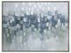 A & B Home Blue/Gray/Silver Oil Painting in Frame-1