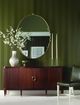 Century® Carrier and Company Case Eve Antique Brass Mirror-2