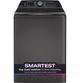 GE Profile™ 5.4 Cu. Ft. Diamond Gray Impeller Top Load Washer with Smarter Wash Technology-1