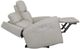 Flexsteel® Barnett Timber Leather Power Reclining Loveseat with Power Headrest and Lumbar-5