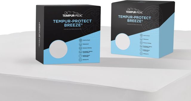 Tempur-Pedic® Tempur-Protect® Breeze Full Mattress Protector-4