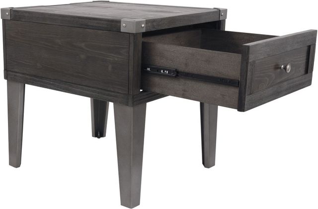Signature Design by Ashley® Todoe Dark Gray End Table-3