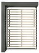 Elements International Sami Gray Full Corner Bed-3
