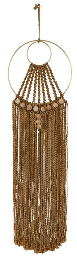 Deco Marche Brown 10'' Macrame Home Wall Decor-2