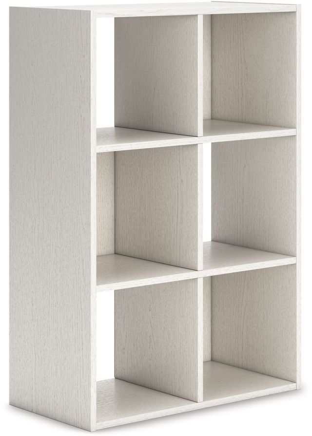 Signature Design by Ashley® Aprilyn White Six Cube Organizer-0