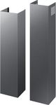 Samsung Fingerprint Resistant Black Stainless Steel Chimney Hood Extension Kit-0