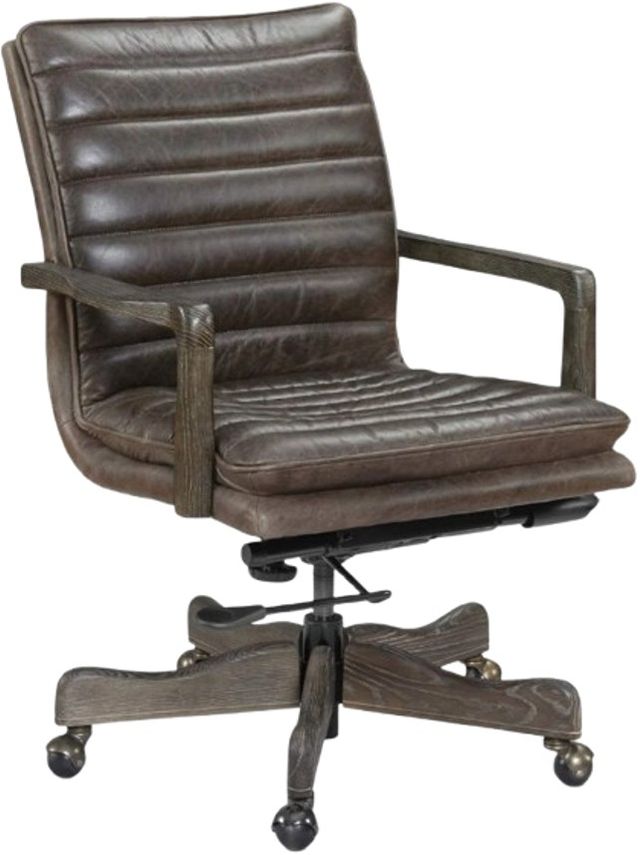 Hooker® Furniture EC Langston Buckaroo Ranch/Storia Executive Swivel Tilt Chair-0