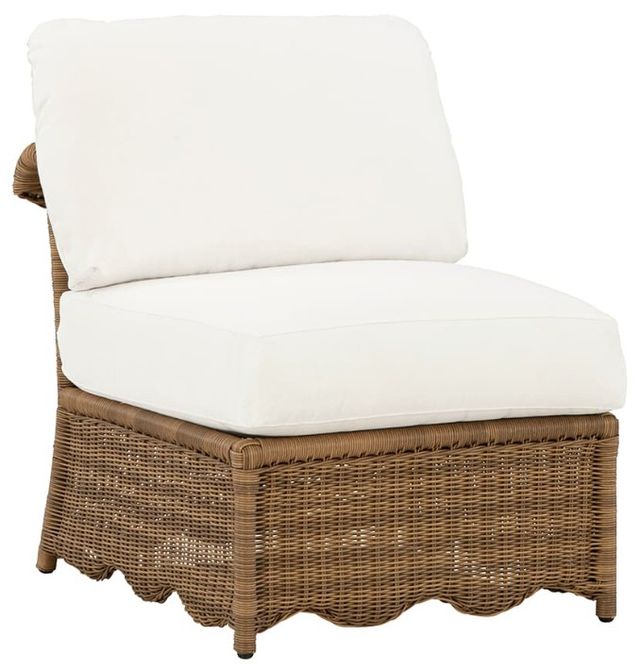 Lane Venture® Customizable Cleary 4-Piece Wicker Outdoor Sectional-3