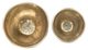 A & B Home Blue/Gold/White Bowl-4