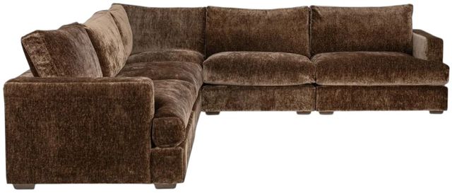 Classic Home Ludwig 5-Piece Mossed Brown Sectional Set-2