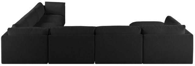 Meridian Furniture Ease 7-Piece Black Modular Sectional-2