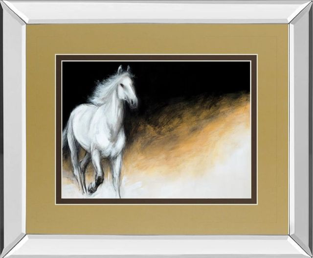 Classy Art Light And Dark by Milenko Katic Mirror Framed Wall Art-0