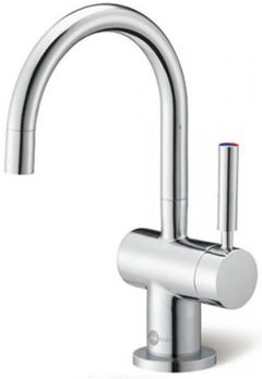 InSinkErator® Indulge Modern Instant Hot Water Dispenser with OptiPush Hot Side Activation