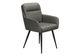 Monarch Specialties Inc. 2-Piece Grey 34" Faux Leather Dining Chair Set with Arms-0