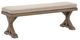 Signature Design by Ashley® Laguna Heights Beige Fabric/Metal Rattan Outdoor Bench-0