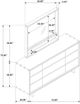 Coaster® Stillwater Weathered Oak Dresser and Mirror Set-2