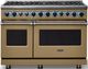 Viking® 7 Series 48'' Golden Hour Sealed Burner Pro Style Dual Fuel Range-3