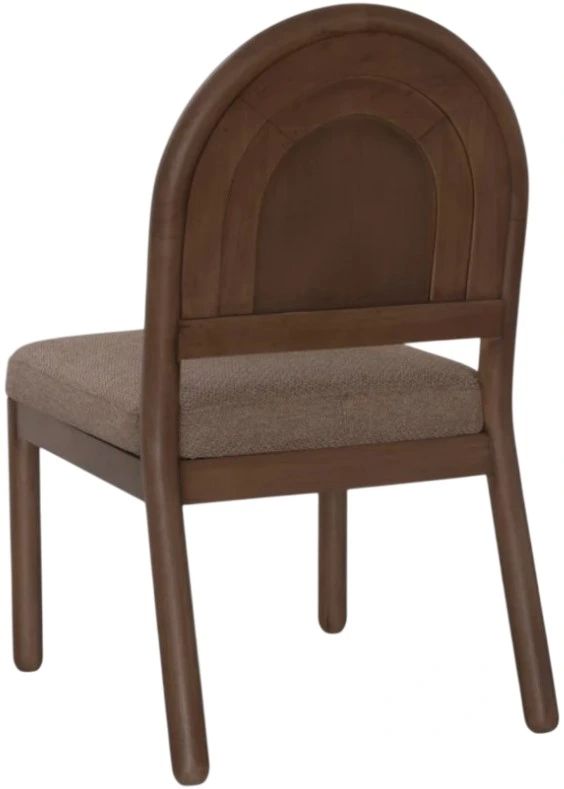 Modus Furniture Astor Claystone Arc Back Upholstered Dining Side Chair-4