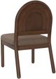 Modus Furniture Astor Claystone Arc Back Upholstered Dining Side Chair-4