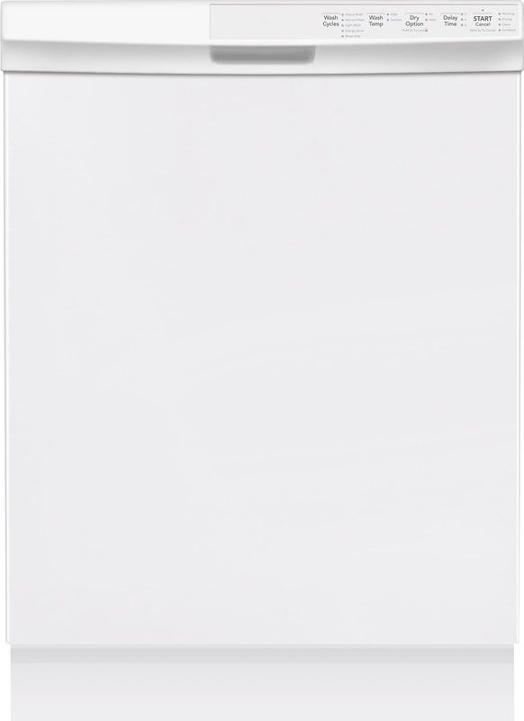 Crosley® 24" White Front Control Built In Dishwasher 