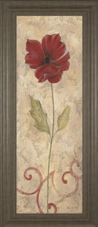 Classy Art Red Flower l Wall Art-1