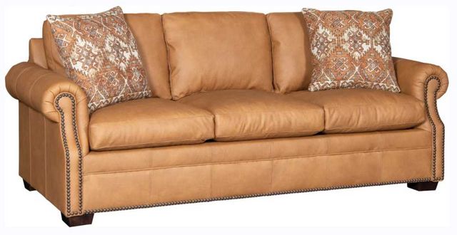 Mayo Customizable 2714L Leather Queen Sleeper Sofa -0