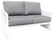 CabanaCoast® Customizable Gramercy Aluminum Outdoor Loveseat-0