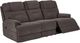 Flexsteel® Zofa Umber Power Reclining Sleep Sofa with Power Headrests and Lumbar-4