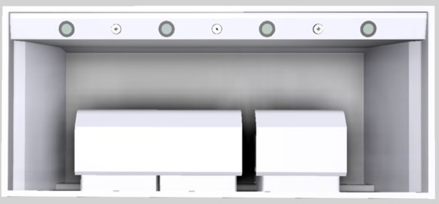 Vent-A-Hood® Designer Series 54" White Wall Mounted Range Hood-1