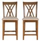Powell® Starla 2-Piece Brown Counter Stool Set-3