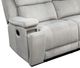 American Wholesale Furniture Valeria Dove Manual Reclining Sofa-1