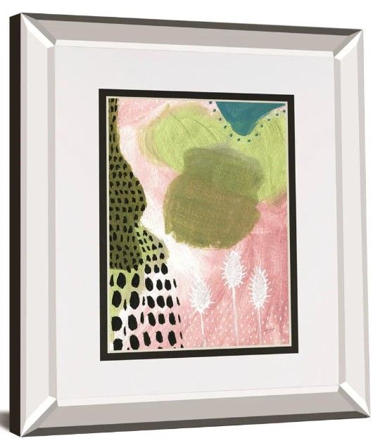 Classy Art Abundance II By Lynn Mack Mirror Framed Wall Art-0